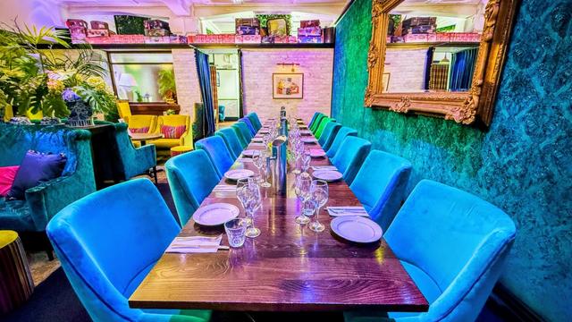 Restaurant bar interior