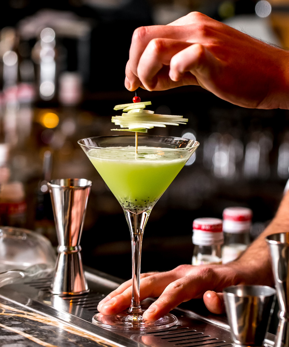 Beverage menu